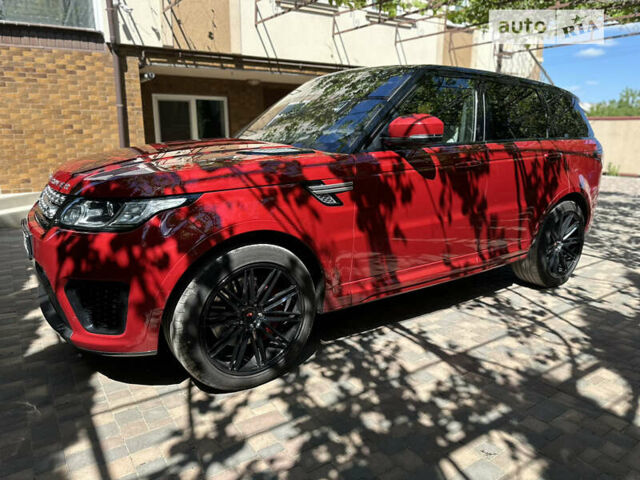 Червоний Ленд Ровер Range Rover Sport, об'ємом двигуна 2.99 л та пробігом 190 тис. км за 37500 $, фото 12 на Automoto.ua