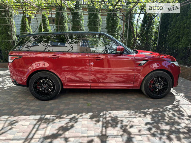 Червоний Ленд Ровер Range Rover Sport, об'ємом двигуна 2.99 л та пробігом 190 тис. км за 37500 $, фото 7 на Automoto.ua