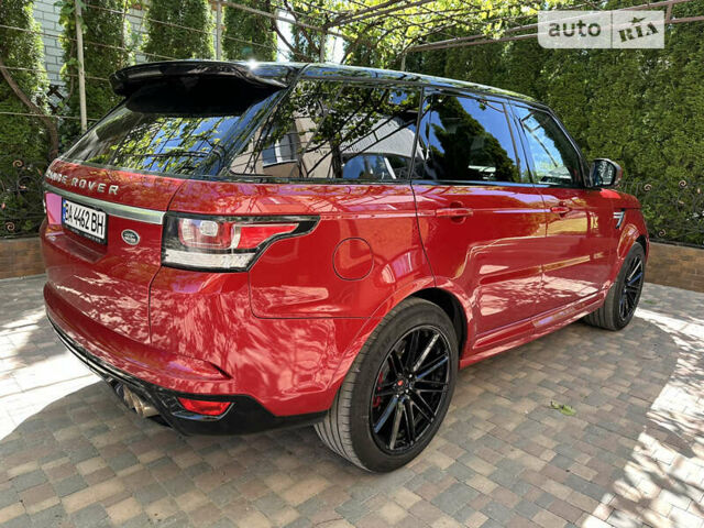 Червоний Ленд Ровер Range Rover Sport, об'ємом двигуна 2.99 л та пробігом 190 тис. км за 37500 $, фото 8 на Automoto.ua