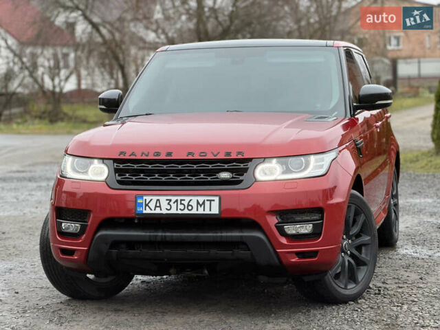 Красный Ленд Ровер Рендж Ровер Спорт, объемом двигателя 2.99 л и пробегом 265 тыс. км за 27500 $, фото 1 на Automoto.ua