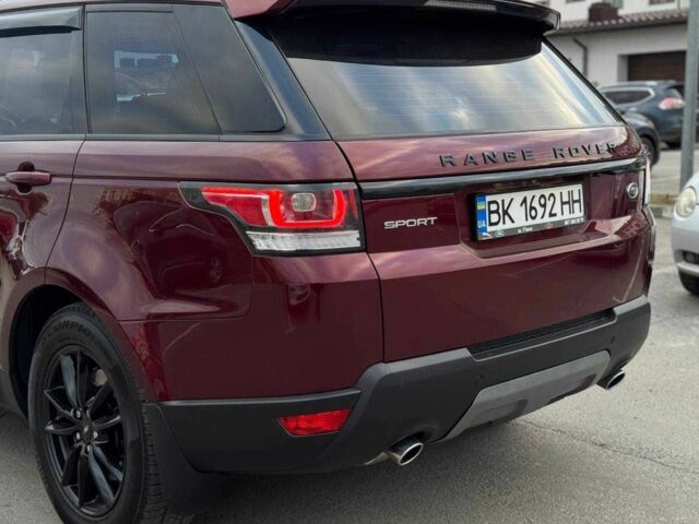 Червоний Ленд Ровер Range Rover Sport, об'ємом двигуна 3 л та пробігом 191 тис. км за 20612 $, фото 5 на Automoto.ua