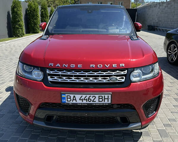 Червоний Ленд Ровер Range Rover Sport, об'ємом двигуна 2.99 л та пробігом 190 тис. км за 37500 $, фото 1 на Automoto.ua