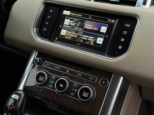 Червоний Ленд Ровер Range Rover Sport, об'ємом двигуна 3 л та пробігом 191 тис. км за 20612 $, фото 10 на Automoto.ua