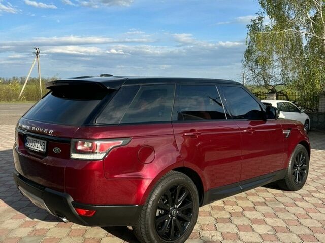 Червоний Ленд Ровер Range Rover Sport, об'ємом двигуна 2.99 л та пробігом 255 тис. км за 21900 $, фото 2 на Automoto.ua