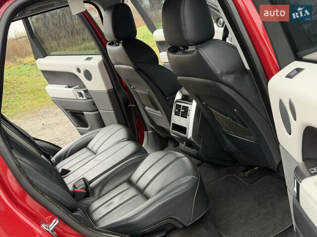 Красный Ленд Ровер Рендж Ровер Спорт, объемом двигателя 2.99 л и пробегом 265 тыс. км за 27500 $, фото 11 на Automoto.ua