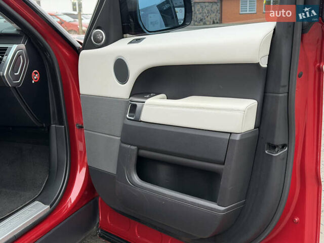 Красный Ленд Ровер Рендж Ровер Спорт, объемом двигателя 2.99 л и пробегом 265 тыс. км за 27500 $, фото 16 на Automoto.ua