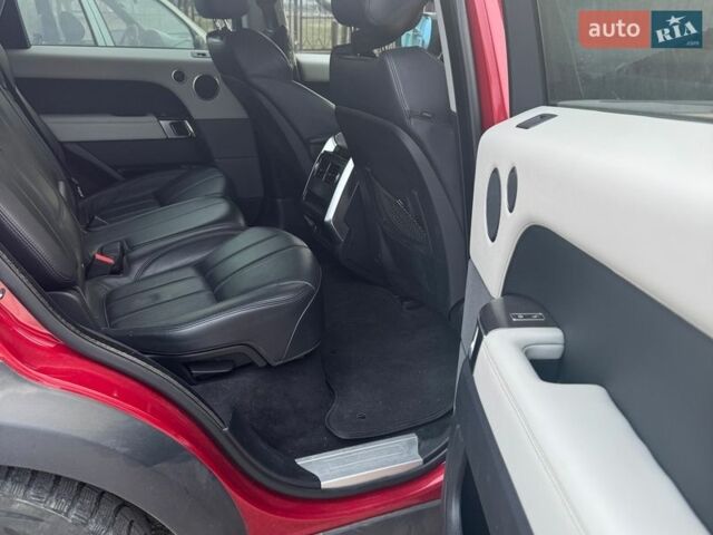 Красный Ленд Ровер Рендж Ровер Спорт, объемом двигателя 2.99 л и пробегом 275 тыс. км за 25999 $, фото 4 на Automoto.ua