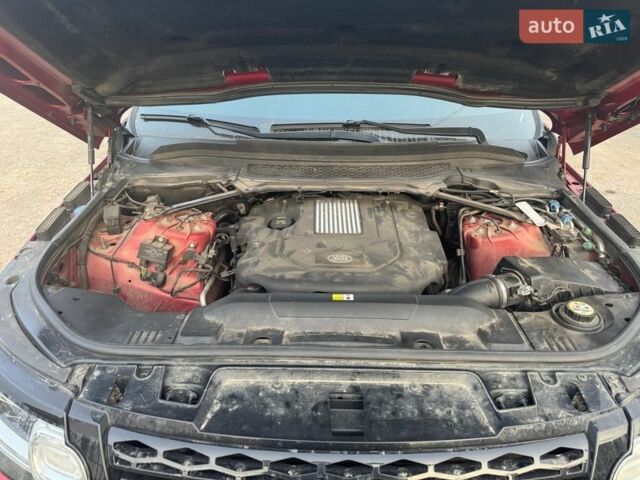 Красный Ленд Ровер Рендж Ровер Спорт, объемом двигателя 2.99 л и пробегом 275 тыс. км за 25999 $, фото 8 на Automoto.ua