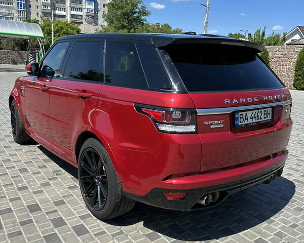 Червоний Ленд Ровер Range Rover Sport, об'ємом двигуна 2.99 л та пробігом 190 тис. км за 37500 $, фото 4 на Automoto.ua