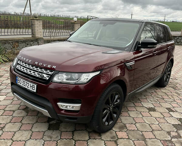 Красный Ленд Ровер Рендж Ровер Спорт, объемом двигателя 2.99 л и пробегом 253 тыс. км за 25900 $, фото 1 на Automoto.ua
