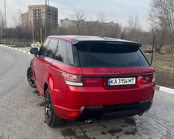 Красный Ленд Ровер Рендж Ровер Спорт, объемом двигателя 2.99 л и пробегом 255 тыс. км за 27500 $, фото 1 на Automoto.ua