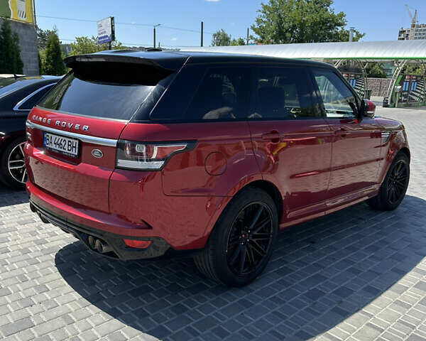 Червоний Ленд Ровер Range Rover Sport, об'ємом двигуна 2.99 л та пробігом 190 тис. км за 37500 $, фото 6 на Automoto.ua