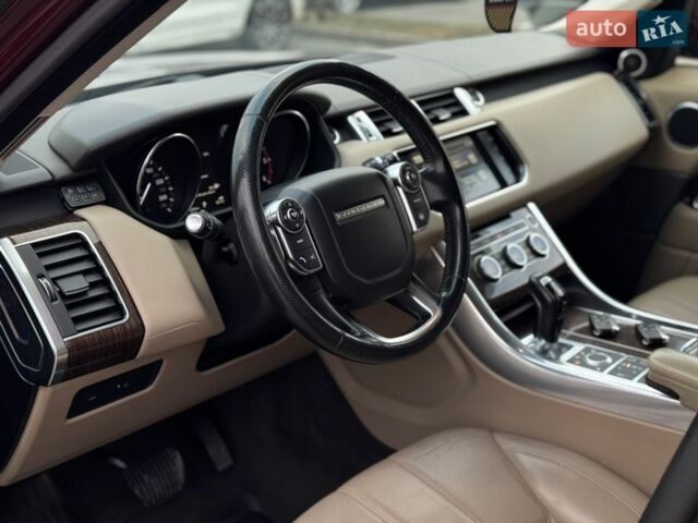 Красный Ленд Ровер Рендж Ровер Спорт, объемом двигателя 2.99 л и пробегом 191 тыс. км за 24900 $, фото 7 на Automoto.ua
