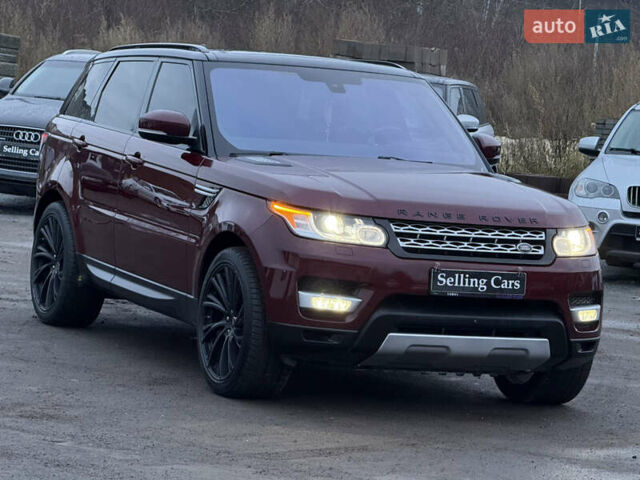 Червоний Ленд Ровер Range Rover Sport, об'ємом двигуна 3 л та пробігом 243 тис. км за 19999 $, фото 11 на Automoto.ua