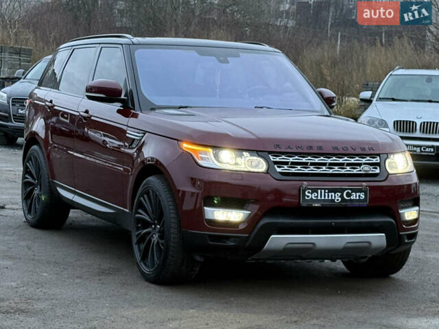 Червоний Ленд Ровер Range Rover Sport, об'ємом двигуна 3 л та пробігом 243 тис. км за 19999 $, фото 13 на Automoto.ua