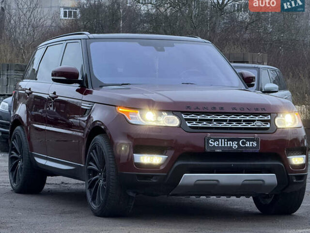 Червоний Ленд Ровер Range Rover Sport, об'ємом двигуна 3 л та пробігом 243 тис. км за 19999 $, фото 9 на Automoto.ua