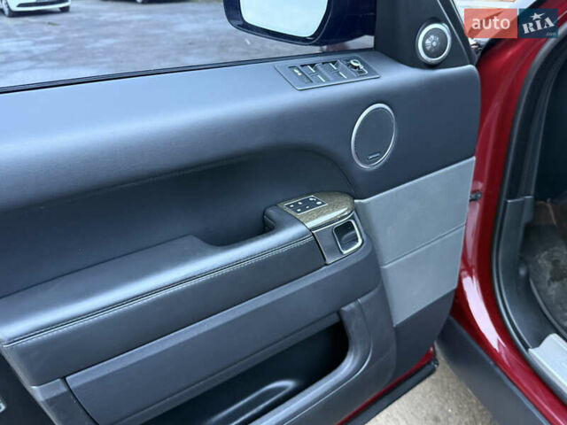 Красный Ленд Ровер Рендж Ровер Спорт, объемом двигателя 3 л и пробегом 243 тыс. км за 24499 $, фото 40 на Automoto.ua