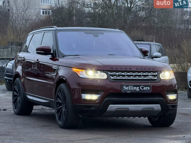 Червоний Ленд Ровер Range Rover Sport, об'ємом двигуна 3 л та пробігом 243 тис. км за 19999 $, фото 10 на Automoto.ua