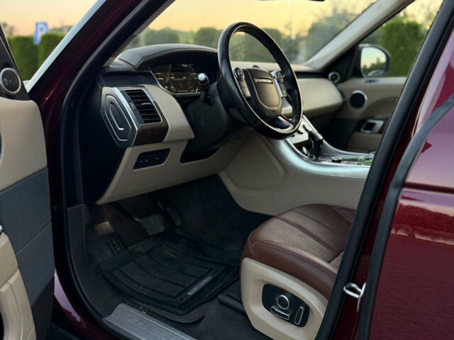 Червоний Ленд Ровер Range Rover Sport, об'ємом двигуна 2.99 л та пробігом 132 тис. км за 28500 $, фото 7 на Automoto.ua