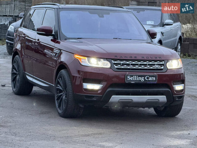 Червоний Ленд Ровер Range Rover Sport, об'ємом двигуна 3 л та пробігом 243 тис. км за 19999 $, фото 8 на Automoto.ua