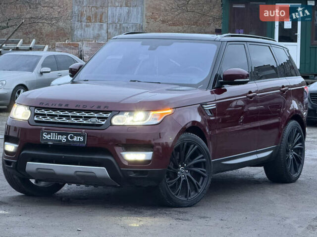 Червоний Ленд Ровер Range Rover Sport, об'ємом двигуна 3 л та пробігом 243 тис. км за 19999 $, фото 2 на Automoto.ua