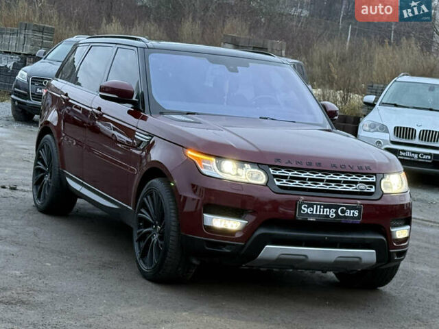 Червоний Ленд Ровер Range Rover Sport, об'ємом двигуна 3 л та пробігом 243 тис. км за 19999 $, фото 12 на Automoto.ua