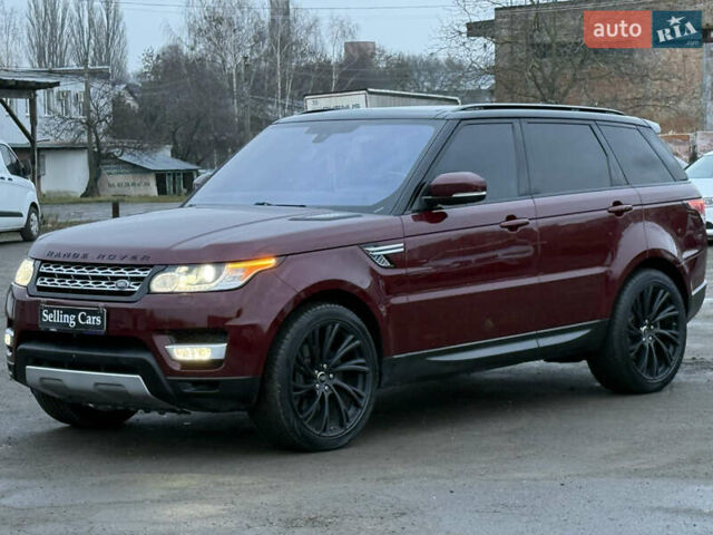 Червоний Ленд Ровер Range Rover Sport, об'ємом двигуна 3 л та пробігом 243 тис. км за 19999 $, фото 14 на Automoto.ua