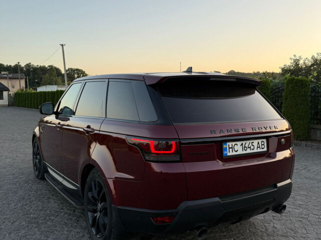 Червоний Ленд Ровер Range Rover Sport, об'ємом двигуна 2.99 л та пробігом 132 тис. км за 29700 $, фото 3 на Automoto.ua