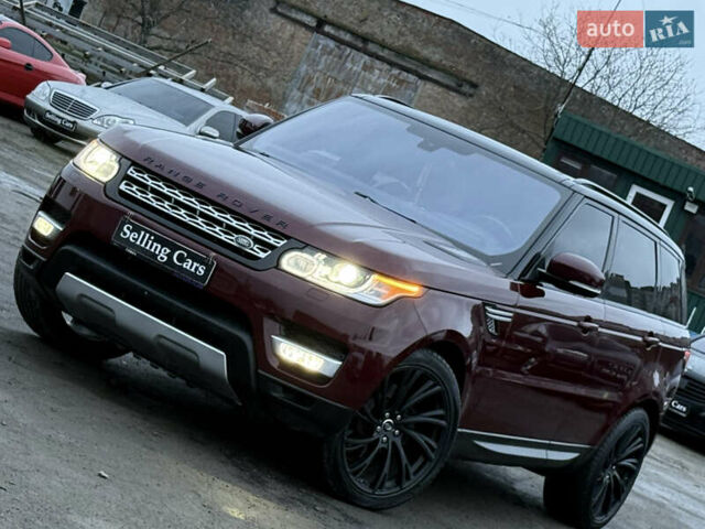 Червоний Ленд Ровер Range Rover Sport, об'ємом двигуна 3 л та пробігом 243 тис. км за 19999 $, фото 6 на Automoto.ua