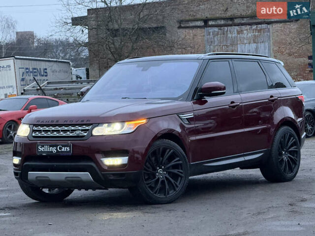 Червоний Ленд Ровер Range Rover Sport, об'ємом двигуна 3 л та пробігом 243 тис. км за 19999 $, фото 3 на Automoto.ua