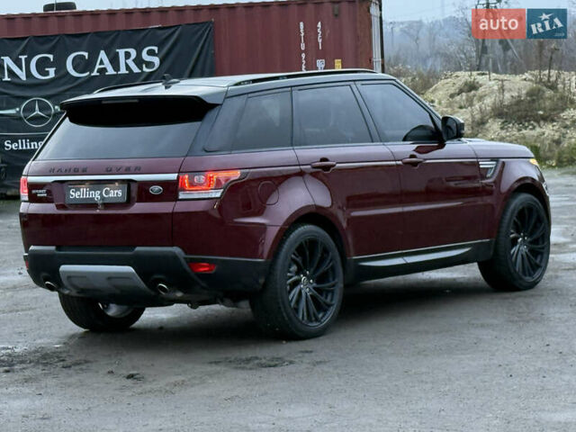 Червоний Ленд Ровер Range Rover Sport, об'ємом двигуна 3 л та пробігом 243 тис. км за 19999 $, фото 23 на Automoto.ua
