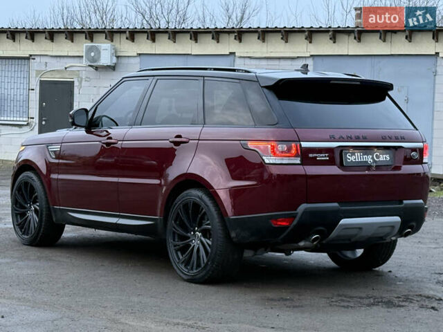 Червоний Ленд Ровер Range Rover Sport, об'ємом двигуна 3 л та пробігом 243 тис. км за 19999 $, фото 28 на Automoto.ua