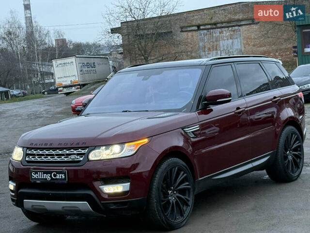 Червоний Ленд Ровер Range Rover Sport, об'ємом двигуна 3 л та пробігом 243 тис. км за 19999 $, фото 16 на Automoto.ua
