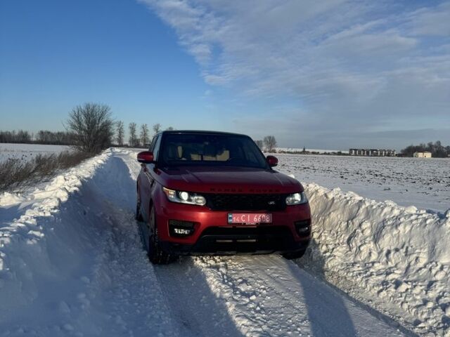 Червоний Ленд Ровер Range Rover Sport, об'ємом двигуна 3 л та пробігом 150 тис. км за 18000 $, фото 1 на Automoto.ua