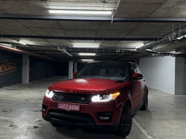 Червоний Ленд Ровер Range Rover Sport, об'ємом двигуна 3 л та пробігом 150 тис. км за 18000 $, фото 4 на Automoto.ua