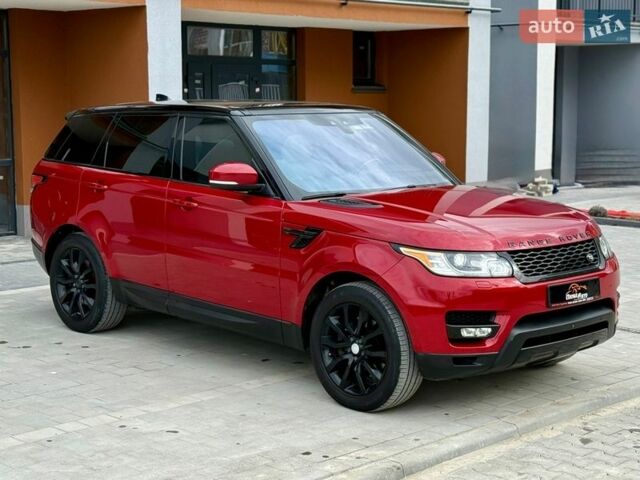 Червоний Ленд Ровер Range Rover Sport, об'ємом двигуна 3 л та пробігом 252 тис. км за 26900 $, фото 7 на Automoto.ua