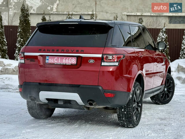 Красный Ленд Ровер Рендж Ровер Спорт, объемом двигателя 3 л и пробегом 200 тыс. км за 26500 $, фото 1 на Automoto.ua