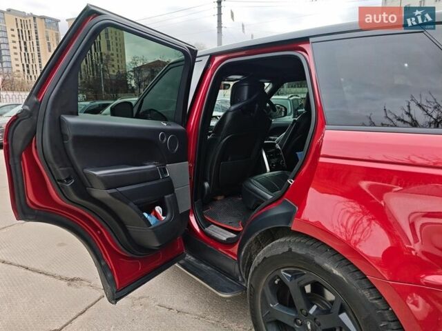 Червоний Ленд Ровер Range Rover Sport, об'ємом двигуна 3 л та пробігом 82 тис. км за 46990 $, фото 16 на Automoto.ua