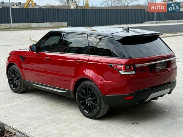 Червоний Ленд Ровер Range Rover Sport, об'ємом двигуна 3 л та пробігом 252 тис. км за 26900 $, фото 14 на Automoto.ua
