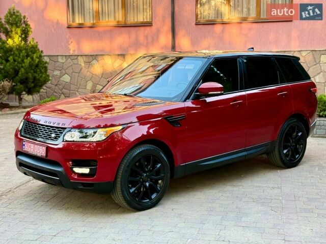 Червоний Ленд Ровер Range Rover Sport, об'ємом двигуна 3 л та пробігом 253 тис. км за 21750 $, фото 16 на Automoto.ua