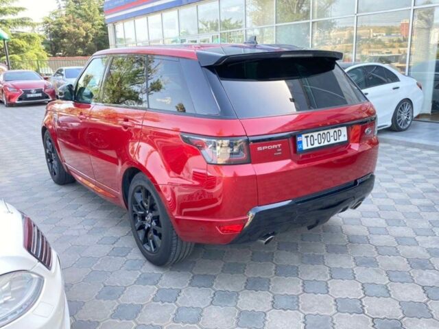 Червоний Ленд Ровер Range Rover Sport, об'ємом двигуна 4 л та пробігом 40 тис. км за 49500 $, фото 5 на Automoto.ua