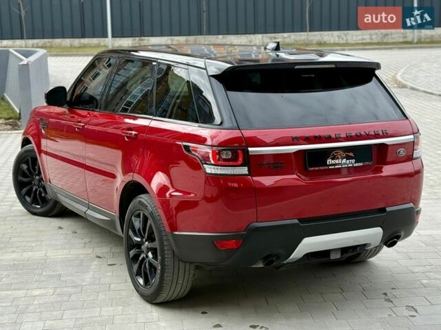 Червоний Ленд Ровер Range Rover Sport, об'ємом двигуна 3 л та пробігом 252 тис. км за 26900 $, фото 2 на Automoto.ua