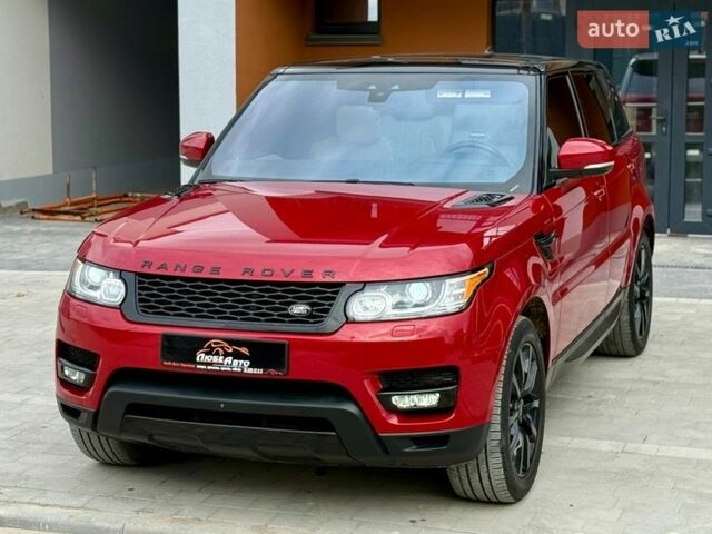 Червоний Ленд Ровер Range Rover Sport, об'ємом двигуна 3 л та пробігом 252 тис. км за 26900 $, фото 17 на Automoto.ua