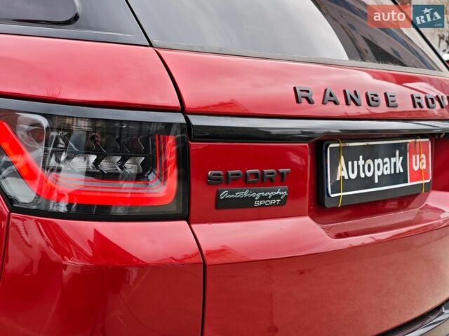 Червоний Ленд Ровер Range Rover Sport, об'ємом двигуна 3 л та пробігом 82 тис. км за 40390 $, фото 12 на Automoto.ua