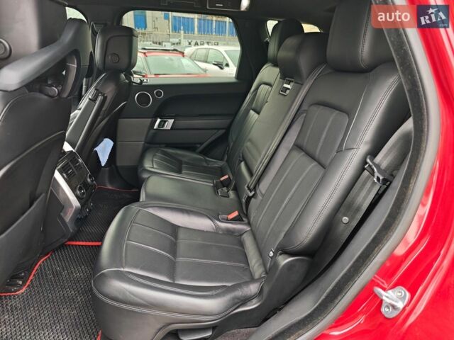 Червоний Ленд Ровер Range Rover Sport, об'ємом двигуна 3 л та пробігом 82 тис. км за 40390 $, фото 15 на Automoto.ua