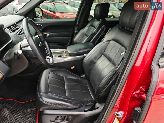 Червоний Ленд Ровер Range Rover Sport, об'ємом двигуна 3 л та пробігом 82 тис. км за 40390 $, фото 27 на Automoto.ua