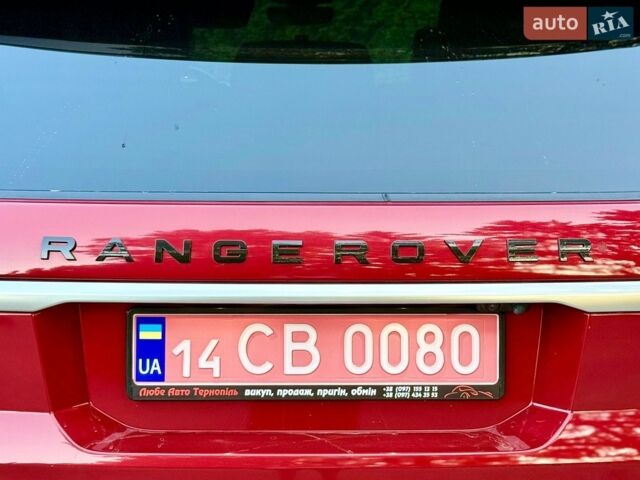 Червоний Ленд Ровер Range Rover Sport, об'ємом двигуна 3 л та пробігом 253 тис. км за 21750 $, фото 54 на Automoto.ua