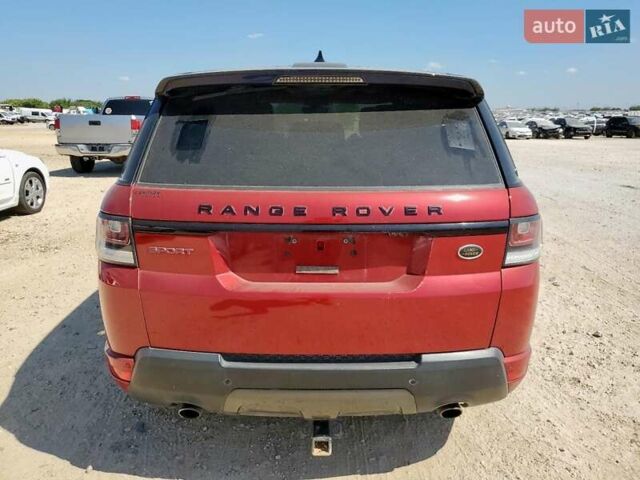 Красный Ленд Ровер Рендж Ровер Спорт, объемом двигателя 3 л и пробегом 99 тыс. км за 6200 $, фото 5 на Automoto.ua