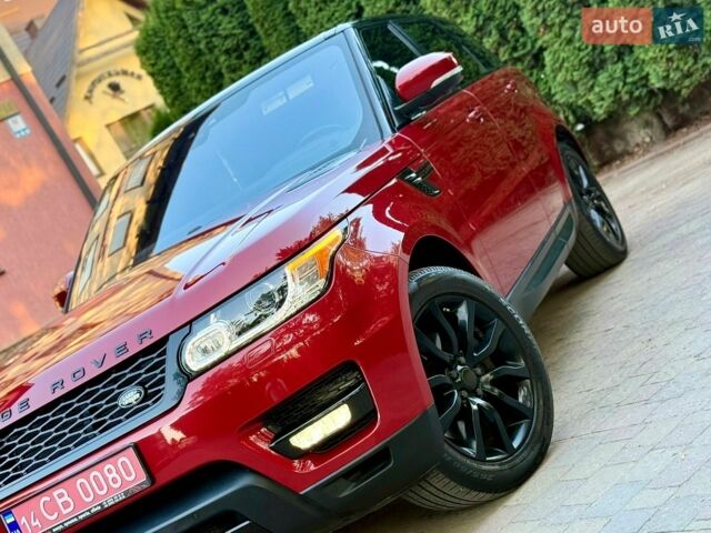 Червоний Ленд Ровер Range Rover Sport, об'ємом двигуна 3 л та пробігом 253 тис. км за 21750 $, фото 9 на Automoto.ua