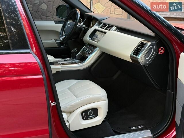 Червоний Ленд Ровер Range Rover Sport, об'ємом двигуна 3 л та пробігом 253 тис. км за 21750 $, фото 96 на Automoto.ua
